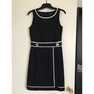 Tommy Hilfiger black & white dress (NWOT)